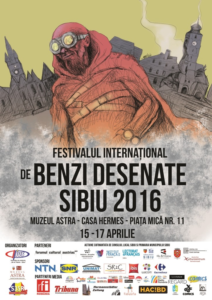 Festivalul International de Benzi Desenate revine la Sibiu