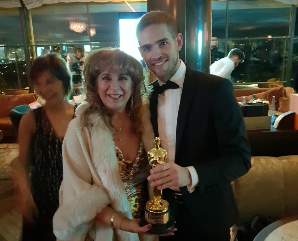 Un câștigător la Oscar, îmbrăcat de un brand românesc