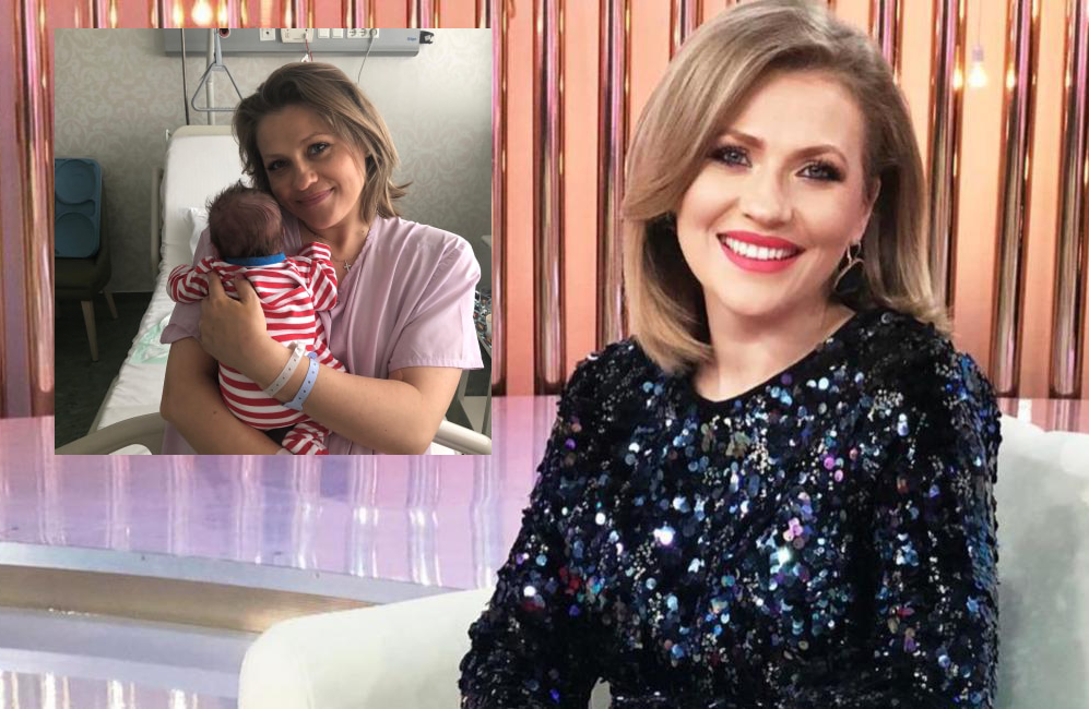 Mirela Vaida a născut cel de-al treilea copil, un băiețel de nota 10