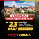 Happy Cinema aduce magia filmului la Sighișoara: noul cinematograf își deschide porțile săptămâna aceasta!