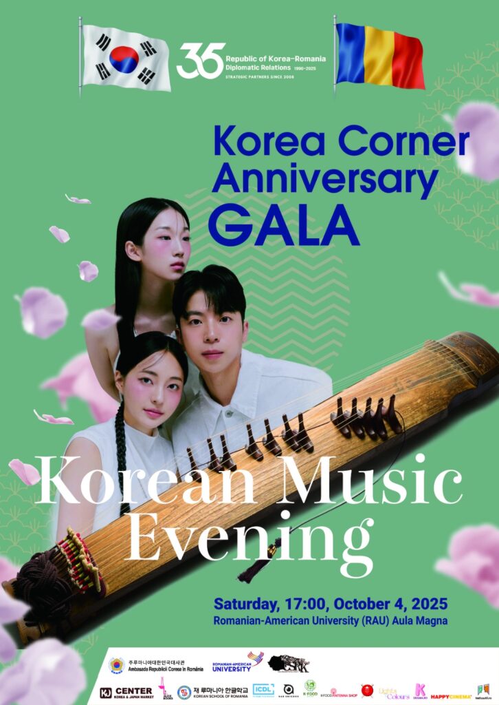 Gala Aniversară Korea Corner: Seară dedicată Muzicii Coreene cu Trupa Fusion E-ro