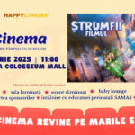 Baby Cinema revine la Happy Cinema Colosseum – proiecții speciale pentru părinți și bebeluși