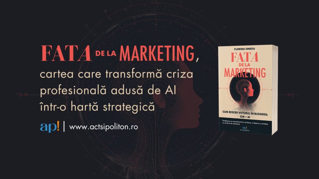 Fata de la Marketing, cartea care transformă criza profesională adusă de AI într-o hartă strategică
