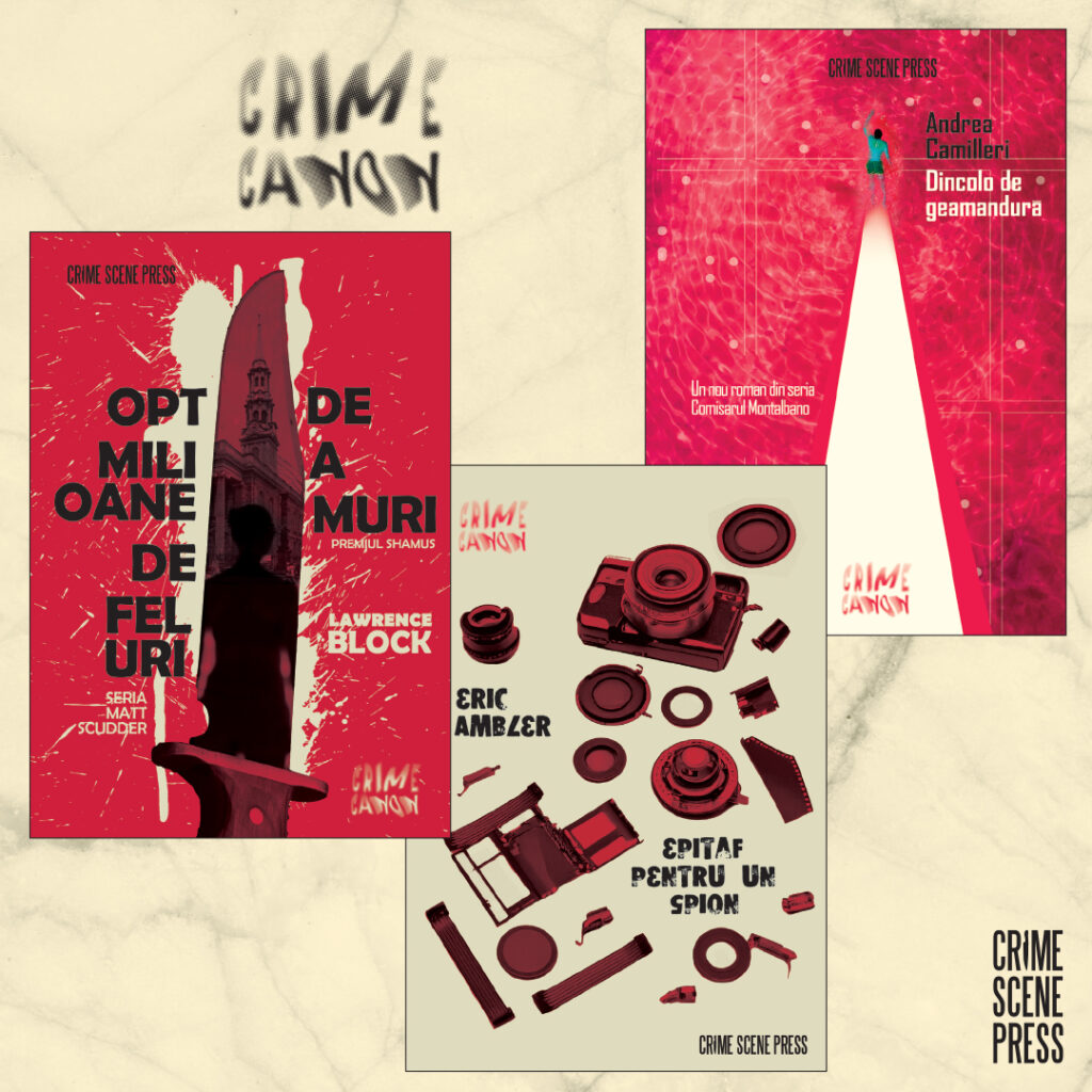CRIME SCENE PRESS lansează Crime Canon, o colecție-eveniment care readuce în prim-plan marile romane ale literaturii mystery & thriller.