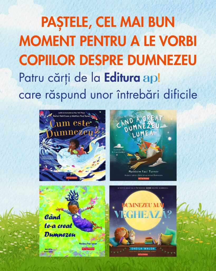 carti pentru copii cu Dumnezeu