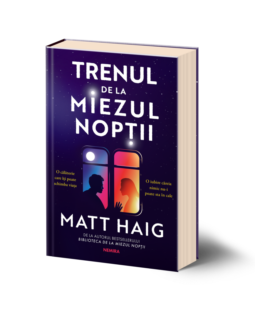„Trenul de la miezul nopții”, noul roman semnat de Matt Haig, este acum disponibil în România simultan cu edițiile internaționale