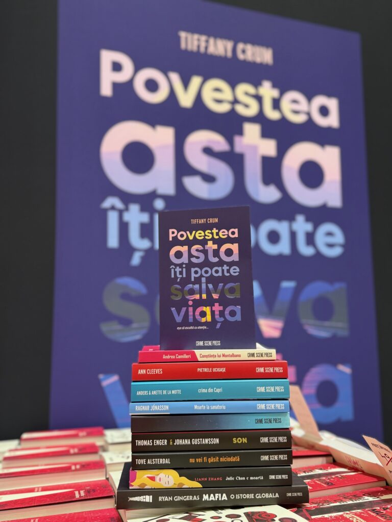 Bestsellerul New York Times „Povestea asta îți poate salva viața”, de Tiffany Crum, acum în România la Crime Scene Press